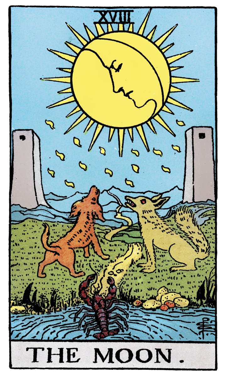 The Meaning of the Moon in Tarot: Symbolism, Illusions and Intuition